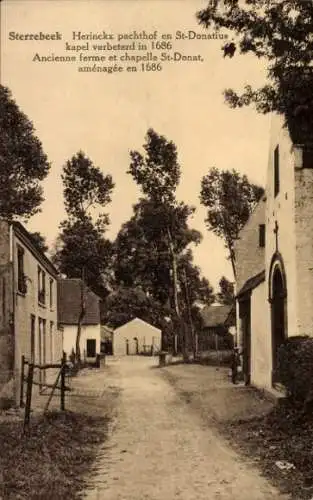 Ak Sterrebeek Zaventem Flandern Flämisch-Brabant, Bauernhof, Chapelle St-Donat