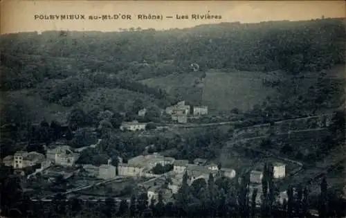 Ak Poleymieux au Mont d'Or Rhône, Les Rivieres