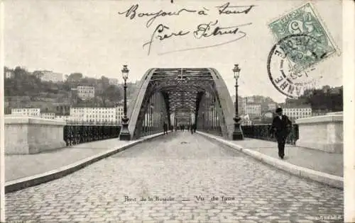 Ak Lyon Rhône, Pont de la Boucle