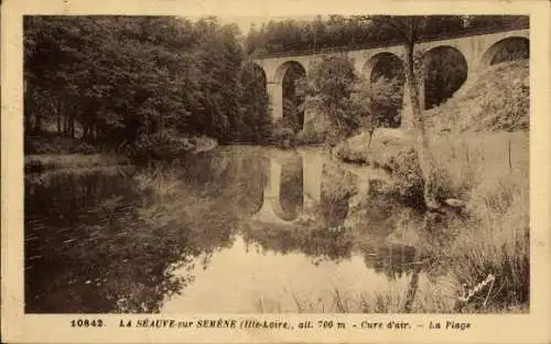 Ak La Séauve sur Semène Haute Loire, Cure d'air, La Plage