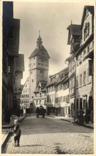 Foto Schwäbisch Hall in Württemberg, Straßenpartie