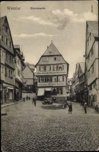 Ak Wetzlar an der Lahn, Eisenmarkt