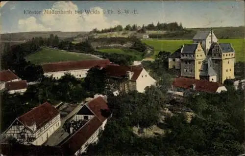 Ak Mildenfurth Wünschendorf an der Elster, Kloster