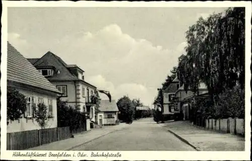 Ak Beerfelden im Odenwald, Bahnhofstraße