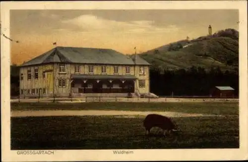 Ak Großgartach Leingarten in Württemberg, Waldheim