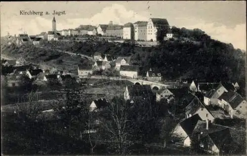 Ak Kirchberg an der Jagst, Gesamtansicht