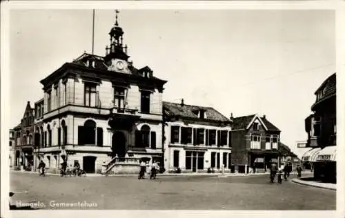 Ak Hengelo Overijssel Niederlande, Rathaus