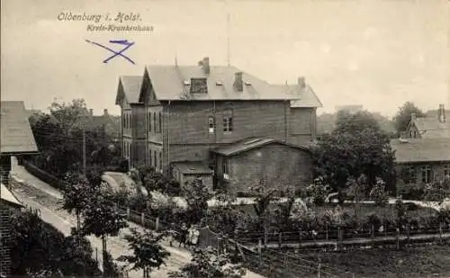 Ak Oldenburg in Holstein, Kreis-Krankenhaus