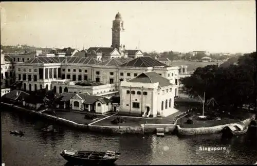 Foto Ak Singapore Singapur, Stadtansicht