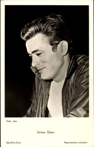 Ak Schauspieler James Dean, Portrait