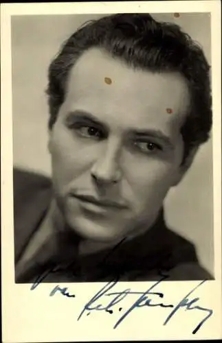 Ak Schauspieler Richard Häussler, Portrait, Autogramm