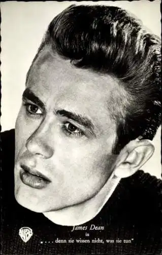 Ak Schauspieler James Dean, ...denn sie wissen nicht, was sie tun, Portrait