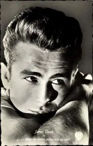 Ak Schauspieler James Dean, Portrait, Film Denn sie wissen nicht, was sie tun