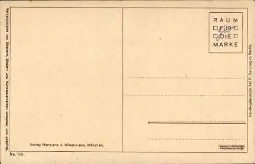 Künstler Ak Fahrenkrog, Ludwig, Die heilige Stunde, Wiechmann Bildkarte Nr 301