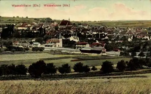 Ak Wasselonne Wasselnheim Elsass Bas Rhin, Totalansicht