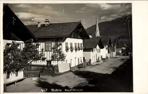 Ak Mutters in Tirol, Hauptstraße