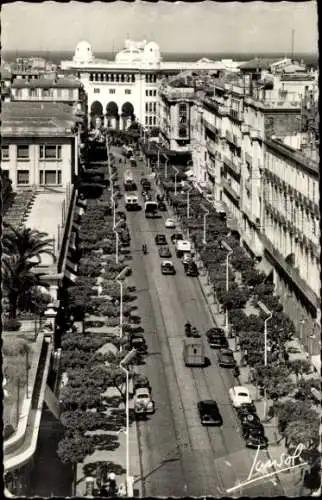 Ak Algier Algier Algerien, Rue Michelet