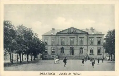Ak Diekirch Luxemburg, Palais de Justice