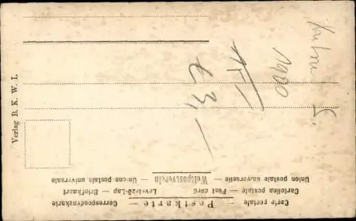 Ak Opernsänger Schittenhelm, Portrait, Profilansicht