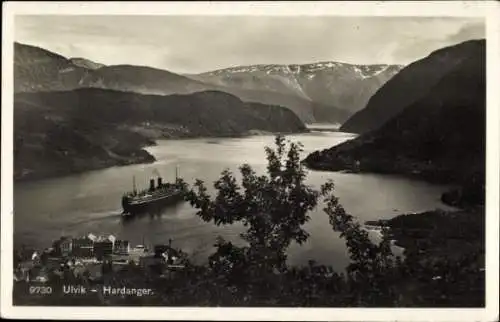 Ak Ulvik Hardanger Norwegen, Panorama