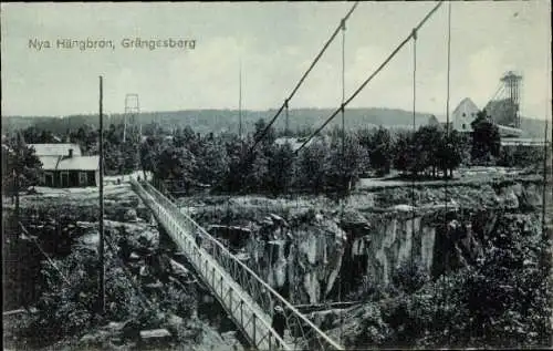 Ak Grängesberg Schweden, Nya Hängbron