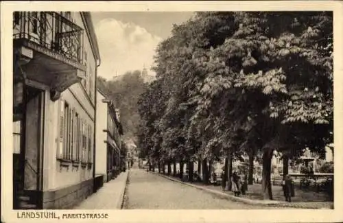 Ak Landstuhl in der Pfalz, Marktstraße