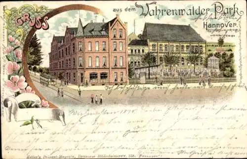 Litho Vahrenwald List Hannover in Niedersachsen, Vahrenwalder Park