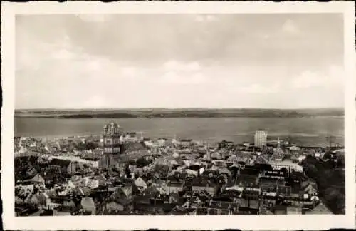 Ak Stralsund in Vorpommern, Sund, Panorama