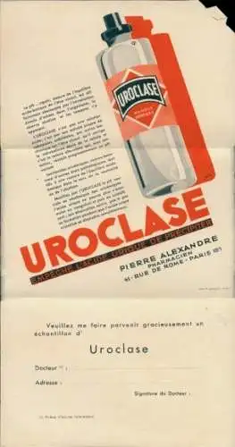 Klapp Ak Reklame, Laboratoire de l'Uroclasse, Paris VIII