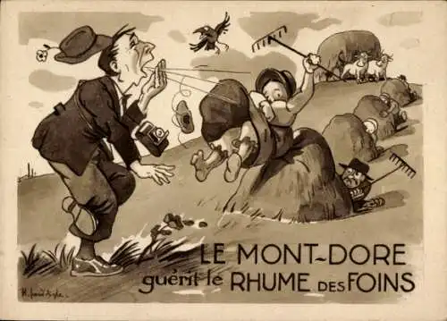 Ak Le Mont Dore Puy de Dôme, Cure Thermale des Voies Respiratoires, Rhume des Foins