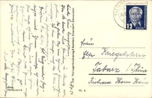 Ak Gehren Ilmenau in Thüringen, Panorama