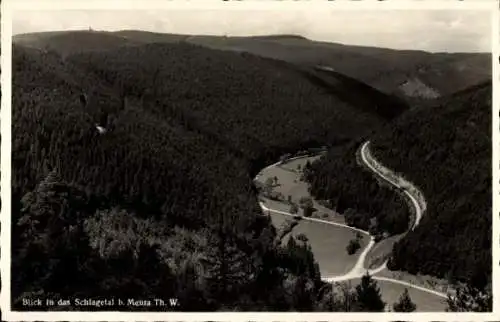 Ak Meura im Thüringer Wald, Schlagetal