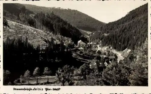 Ak Leibis Unterweißbach in Thüringen, Tal