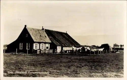 Ak Nes Ameland Friesland Niederlande, Campingplatz