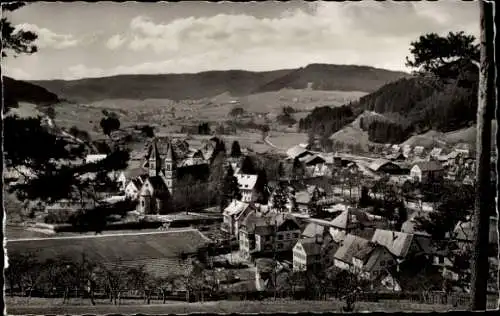 Ak Klosterreichenbach Baiersbronn im Schwarzwald, Murgtal, Gesamtansicht