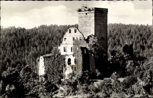 Ak Zavelstein im Schwarzwald Württemberg, Burgruine Zavelstein