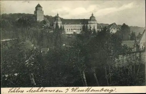 Ak Aschhausen Schöntal in Württemberg, Schloss Aschhausen