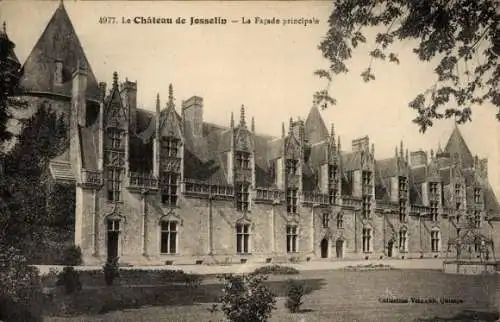 Ak Josselin Morbihan, Schloss