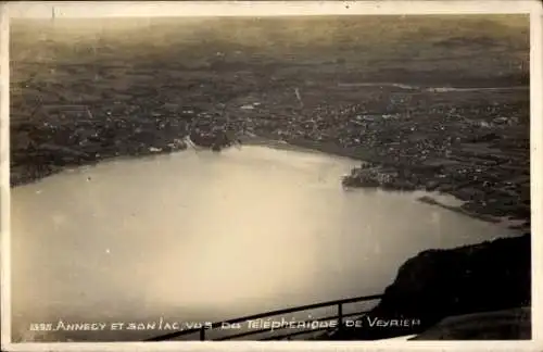 Ak Annecy Haute Savoie, vus du telepherique de veyrier