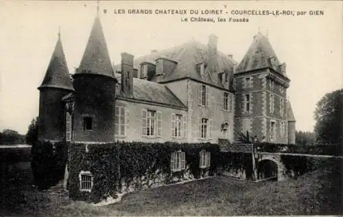 Ak Courcelles le Roi Loiret, Schloss