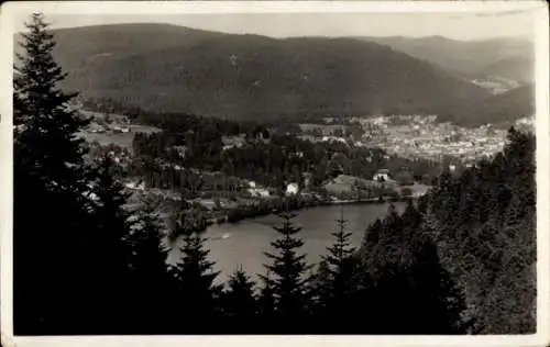 Ak Gérardmer Lothringen Vosges, Vue generale depuis Merelle