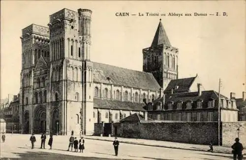 Ak Caen Calvados, La Trinite ou Abbaye aux Dames