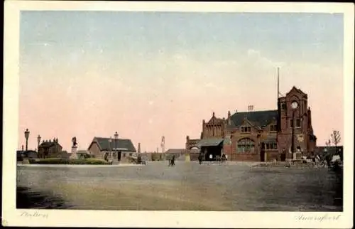 Ak Amersfoort Utrecht Niederlande, Bahnhof