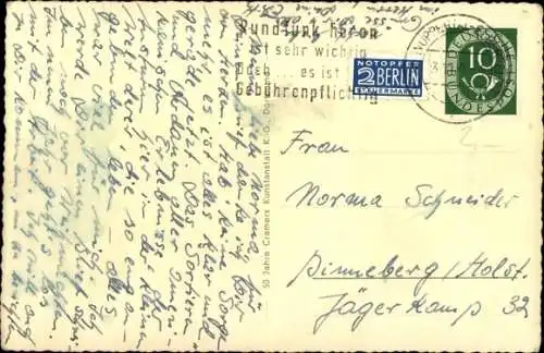 Ak Hattingen an der Ruhr, Steinhagen, Straßenpartie