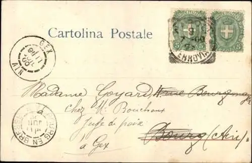 Ak Tarantella, tanzende Italiener