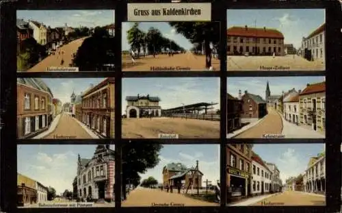 Ak Kaldenkirchen Nettetal am Niederrhein, Holländische Grenze, Hauptzollamt, Hochstraße