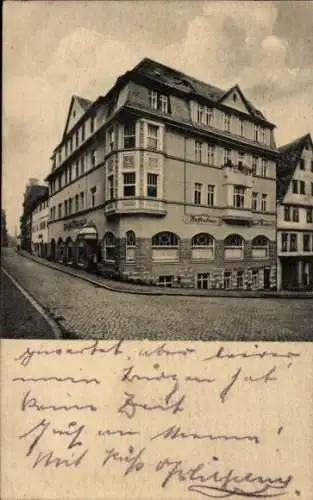 Ak Pößneck in Thüringen, Konditorei, Kaffeehaus Karl Neubert