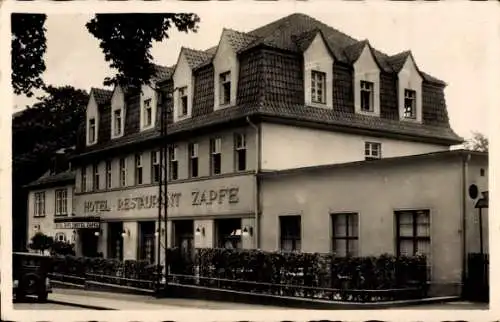 Ak Saalfeld an der Saale Thüringen, Hotel und Speisehaus Zapfe, Bes. Paul Zapfe