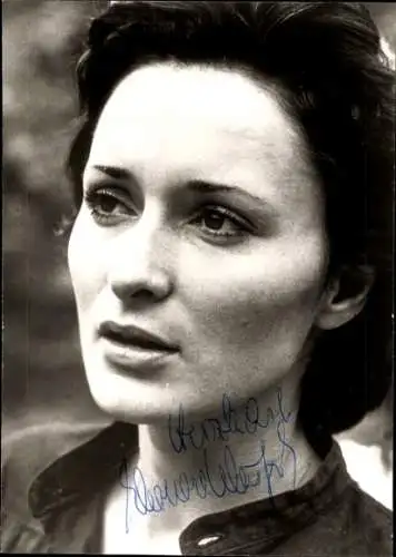 Ak Schauspielerin Eleonore Weisgerber, Portrait, Autogramm