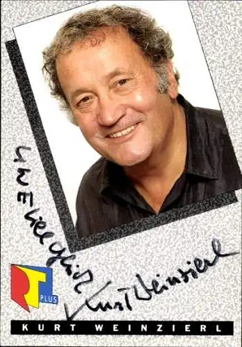 Ak Schauspieler Kurt Weinzierl, Portrait, Autogramm